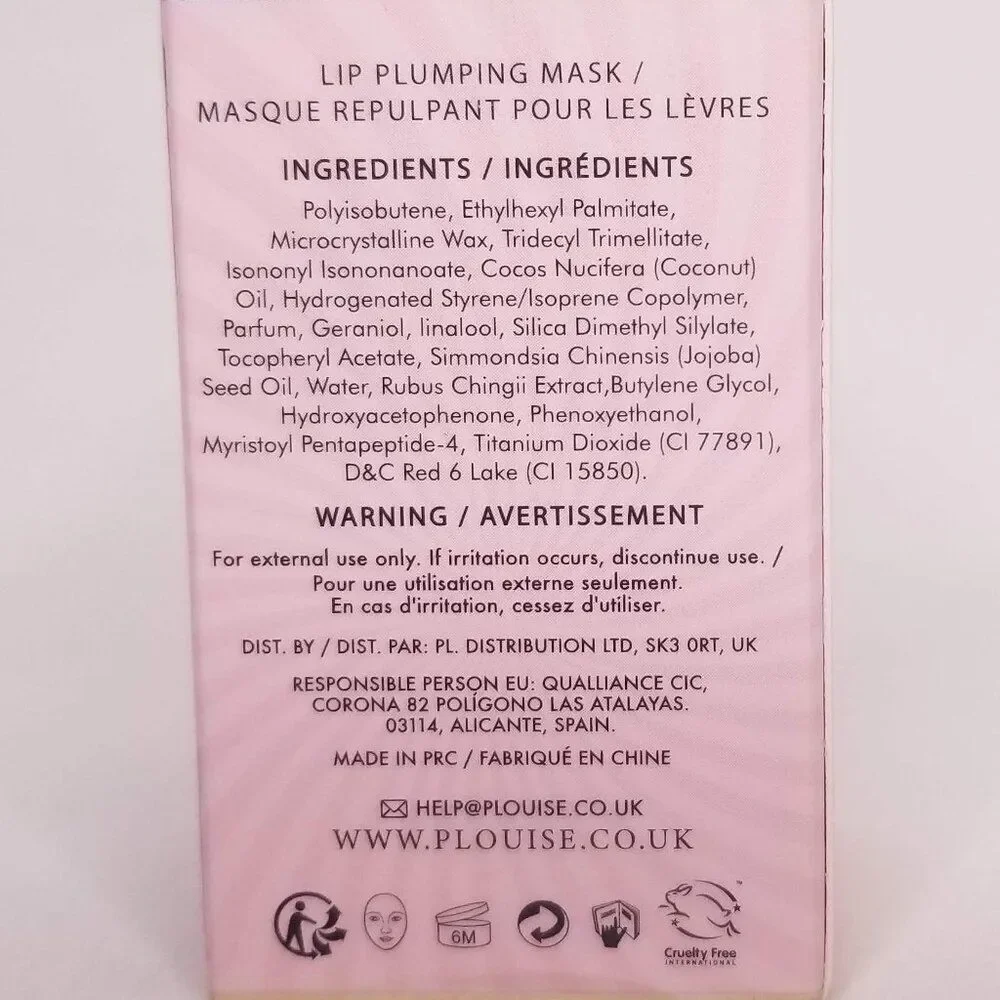 P.Louise - Pass The Plump Lip Treatment - Raspberry
